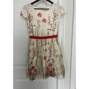 Pinky women’s dress Sz. XS embroidered